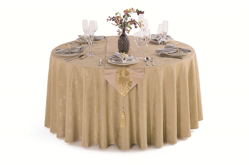 祥云金色桌旗 祥云金色桌旗